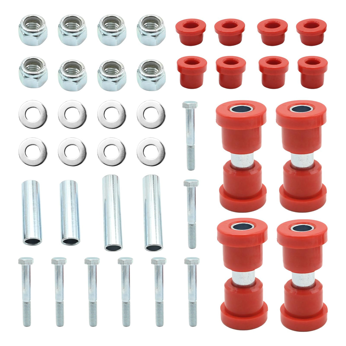 Vkinman upper A-arm bushings kit for DS 1992+ enhances steering accuracy with reduced play.