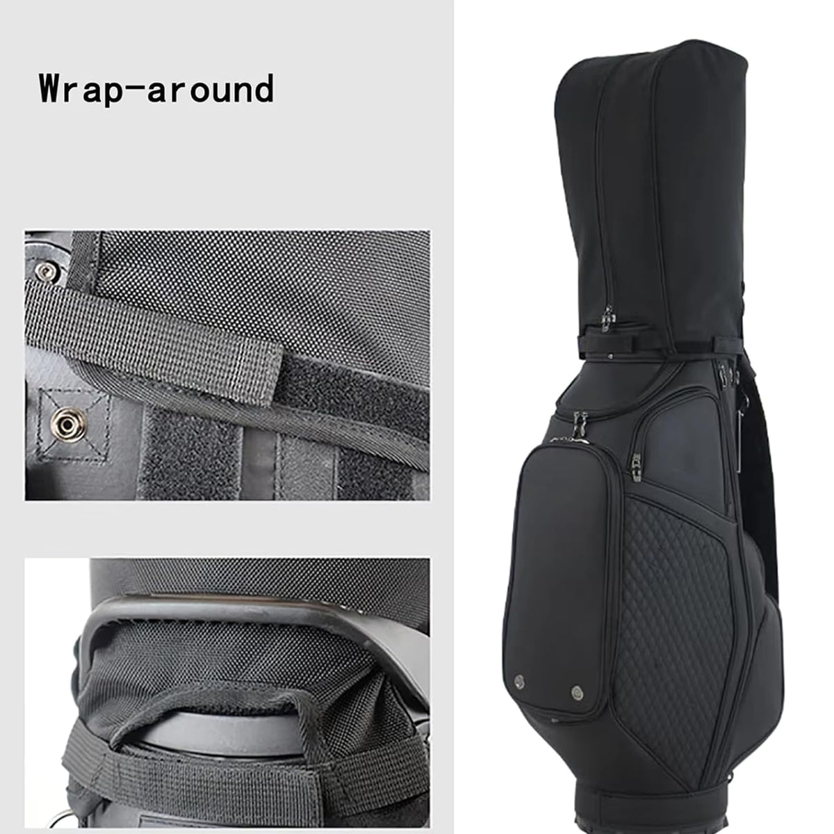 VLSQHNCF 1680D nylon rain cover endures course wear and tear.
