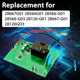 VODCACA EZGO charger board close-up reveals high-precision PCB for reliability