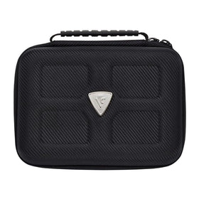 Voice Caddie SC300 carrying hard case top view showing protective exterior.