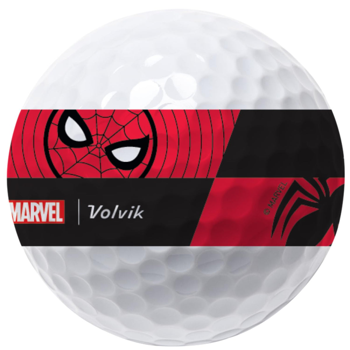 Volvik 12-20-dimple-design demonstrates stable flight and trajectory.