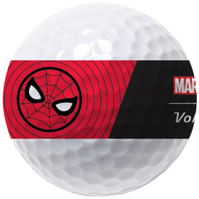 Volvik 322-dimple-configuration promotes consistent ball trajectory.