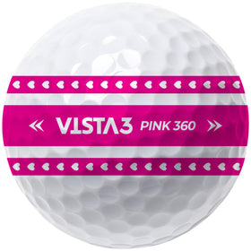 Volvik BCRF high visibility matte finish helps locate the ball quickly.