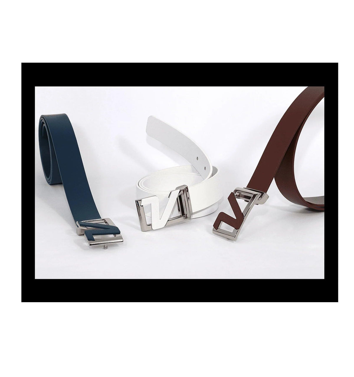 Volvik belt square logo and matte finish add refined style to your outfit.