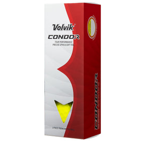 Volvik Condor core highlights powerful energy transfer for longer drives.