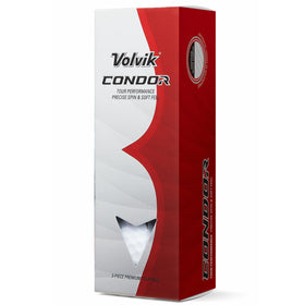 Volvik Condor ball near green emphasizes soft feel and precise control.