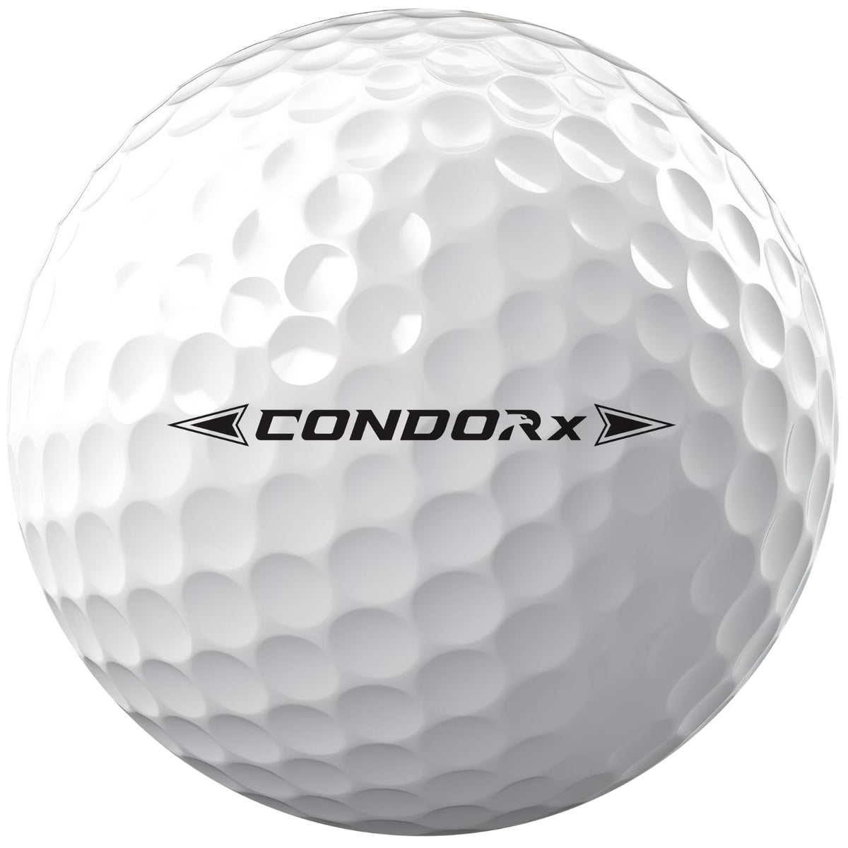 Volvik Condor X 336-dimple pattern promotes stable flight and distance.