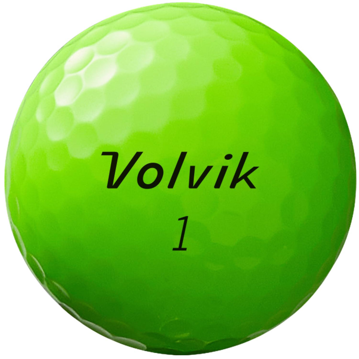Volvik Crystal Soft Ball features a 3-piece design for balanced feel and control