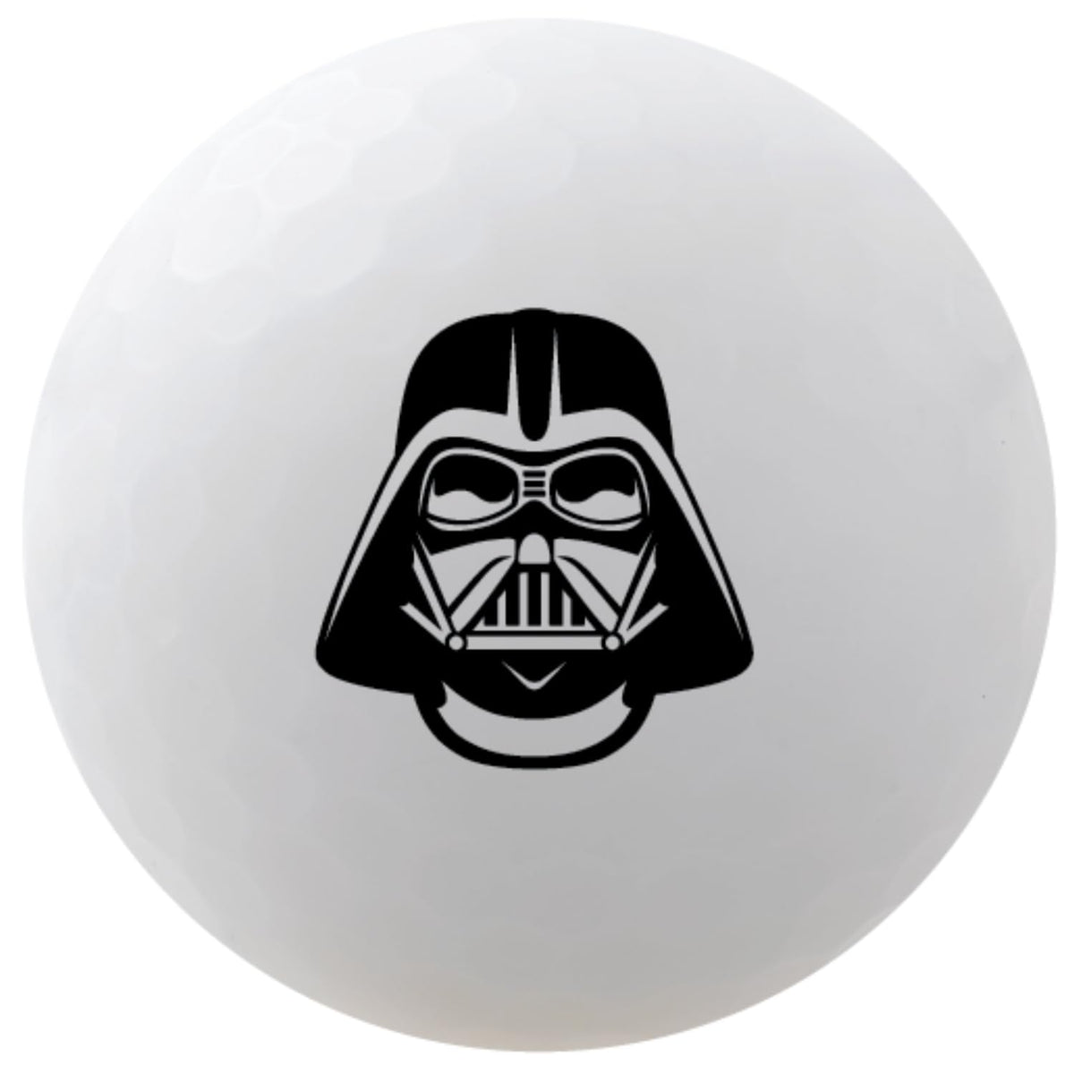 Volvik Darth Vader high-visibility finish aids quick ball recovery.