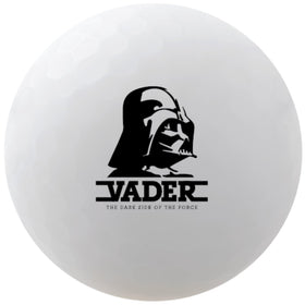Volvik Darth Vader soft-feel golf ball offers smoother shots.