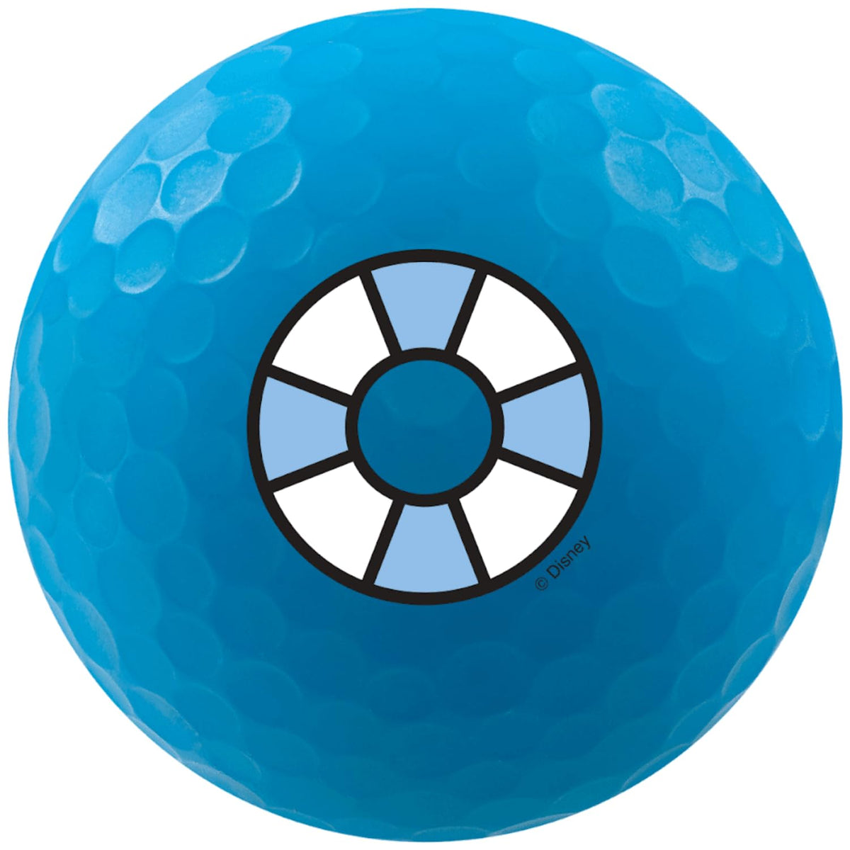 Volvik Disney ball matte high-visibility finish helps track shots.