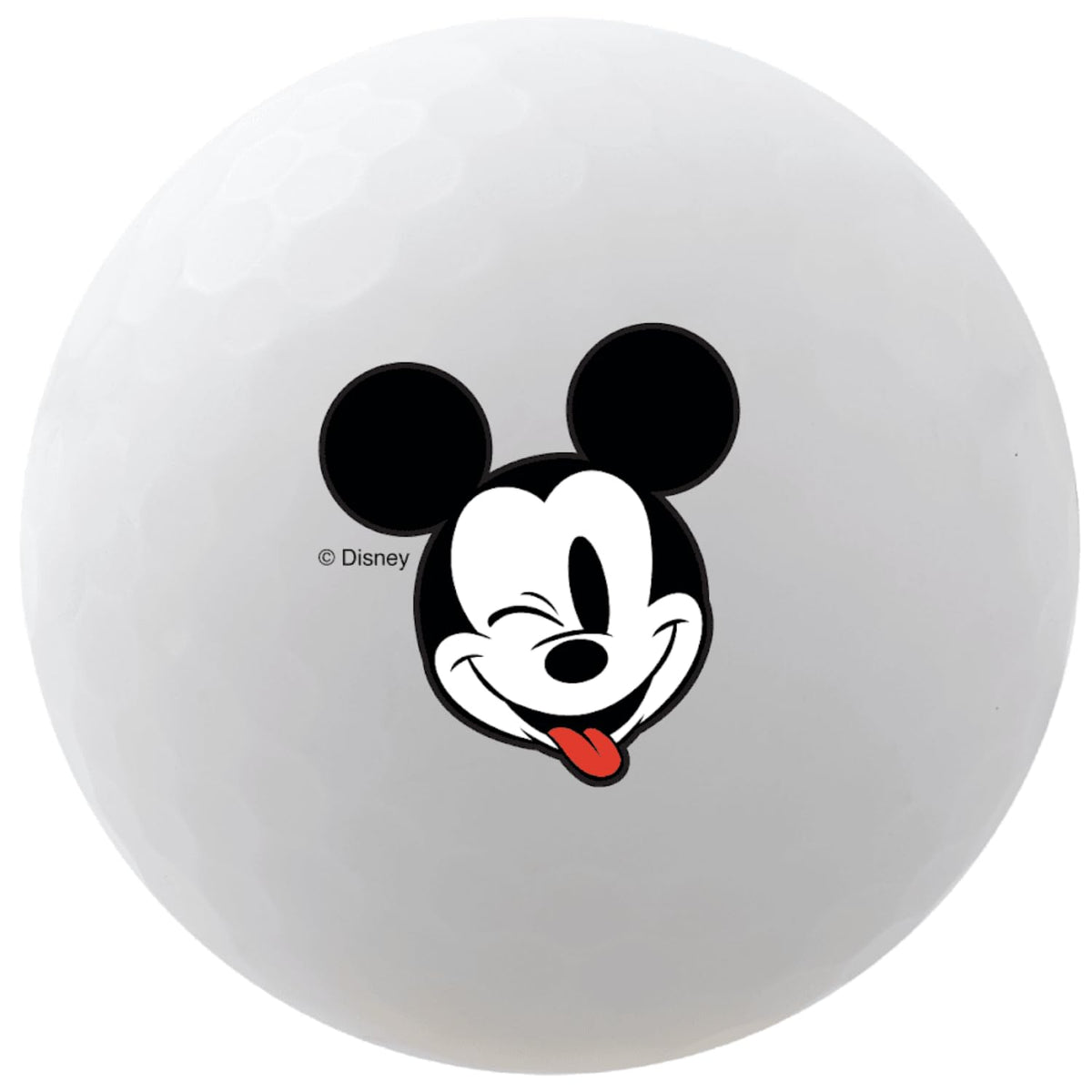 Volvik Disney Gift Set ball with high-visibility colors to help track shots.