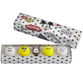 Volvik Disney Gift Set ball featuring Mickey Mouse for vibrant on-course visibility.