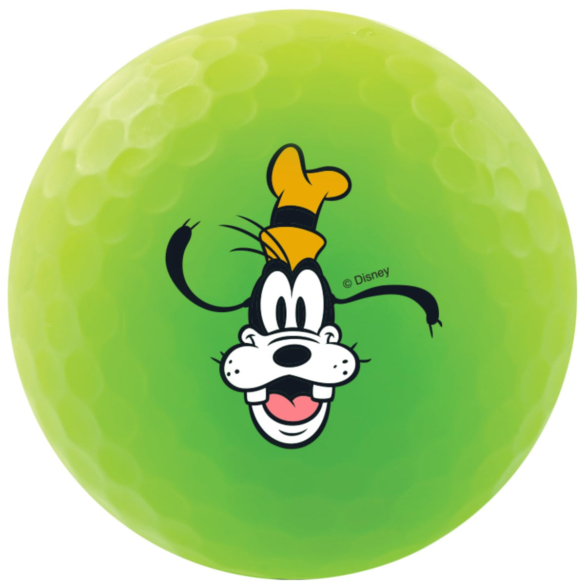 Volvik Disney Goofy Vivid Ball features high visibility for confident shots