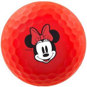 Volvik Disney Minnie Vivid Ball for easy ball tracking and bright course visibility
