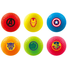 Volvik Marvel Avengers Vimat Hulk ball featuring vivid colors for easy tracking and confident distance
