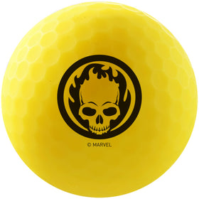 Volvik Marvel bright colors aid shot tracking across sun or shade