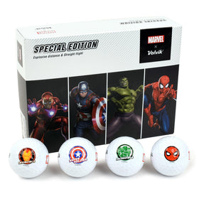 Volvik Marvel edition balls pack showcases collectible design for fans and gift ideas.