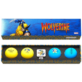 Volvik Marvel Wolverine golf balls with bold graphics for standout on-course visibility.