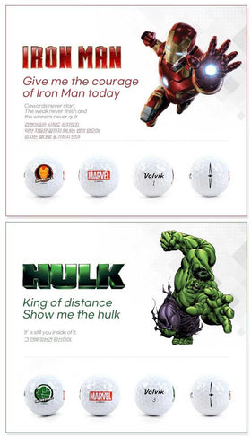 Volvik Marvel edition made in Korea using advanced Volvik technology.