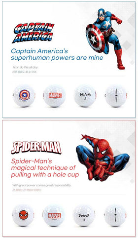 Volvik Marvel edition conforms with USGA and R&A rules for on-course play.