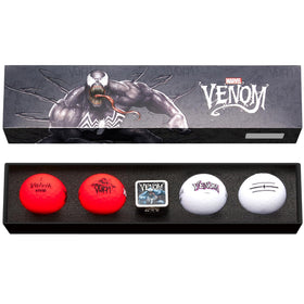 Volvik Marvel Venom golf ball design for bold on-course visibility