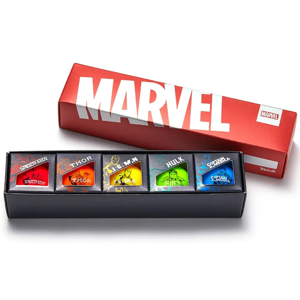 Volvik Marvel Vivid Captain America ball for high visibility