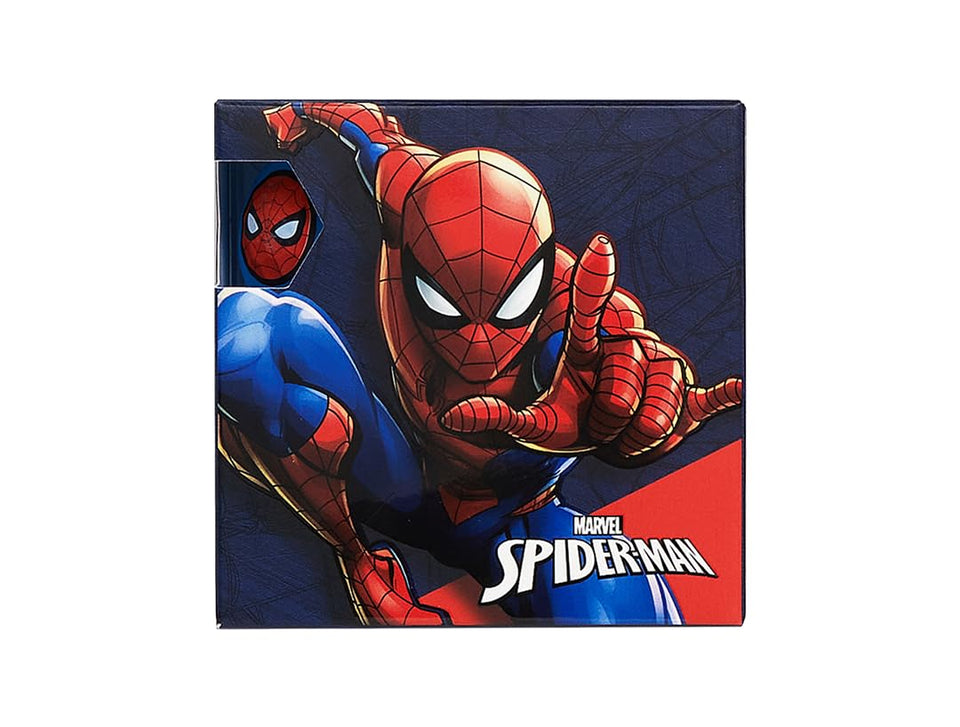 Volvik Marvel Spider-Man Vivid Soft golf ball 4-pack for bold shots and easy tracking