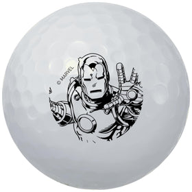 Volvik Avengers Dozen ball set shows Hulk motif for durable play and consistency.