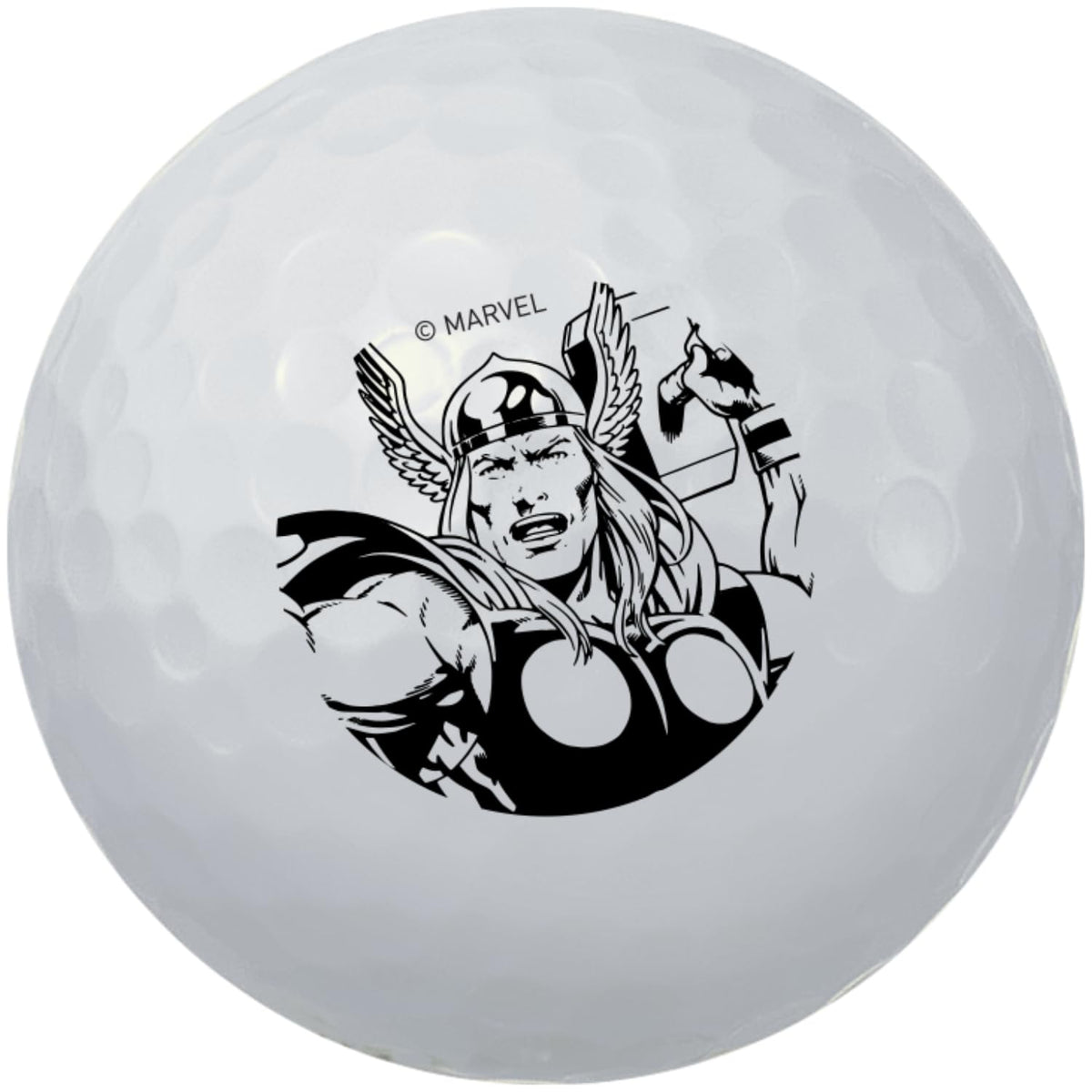 Volvik Avengers Dozen ball pack captures Spider-Man design for collectible appeal and performance.