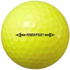Volvik Power Soft in assorted colors improves visibility on course.