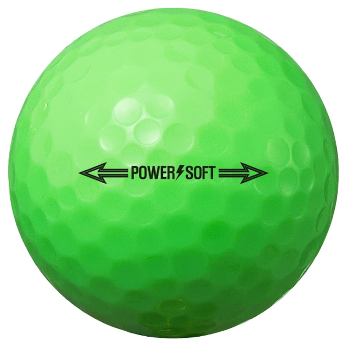 Volvik Power Soft ball's 75 compression blends distance off the tee with a soft, responsive feel.