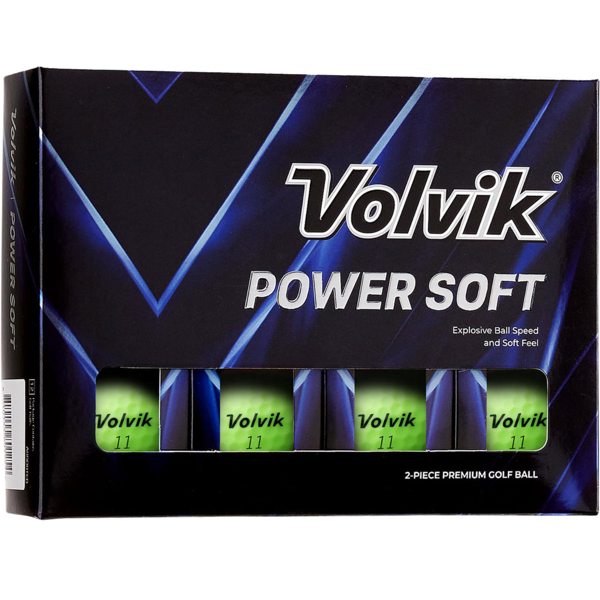 Volvik Power Soft Golf Balls with a glossy finish for premium feel and on-course presence.