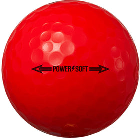 Volvik Power Soft Red balls with 75 compression for balanced soft feel