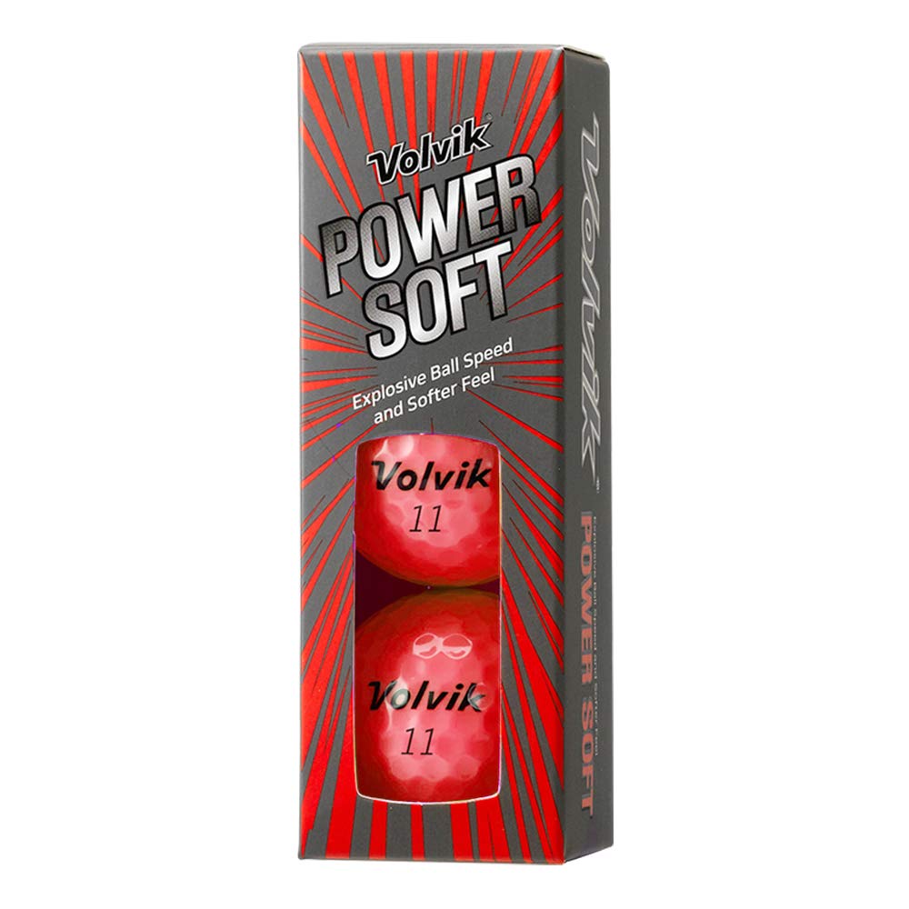 Volvik Power Soft Red demonstrates cleaner launch for straighter shots