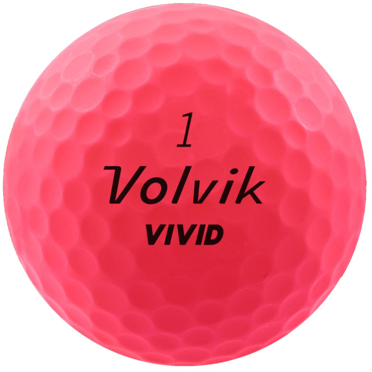 Close-up of Volvik SF matte coating improving aerodynamics.