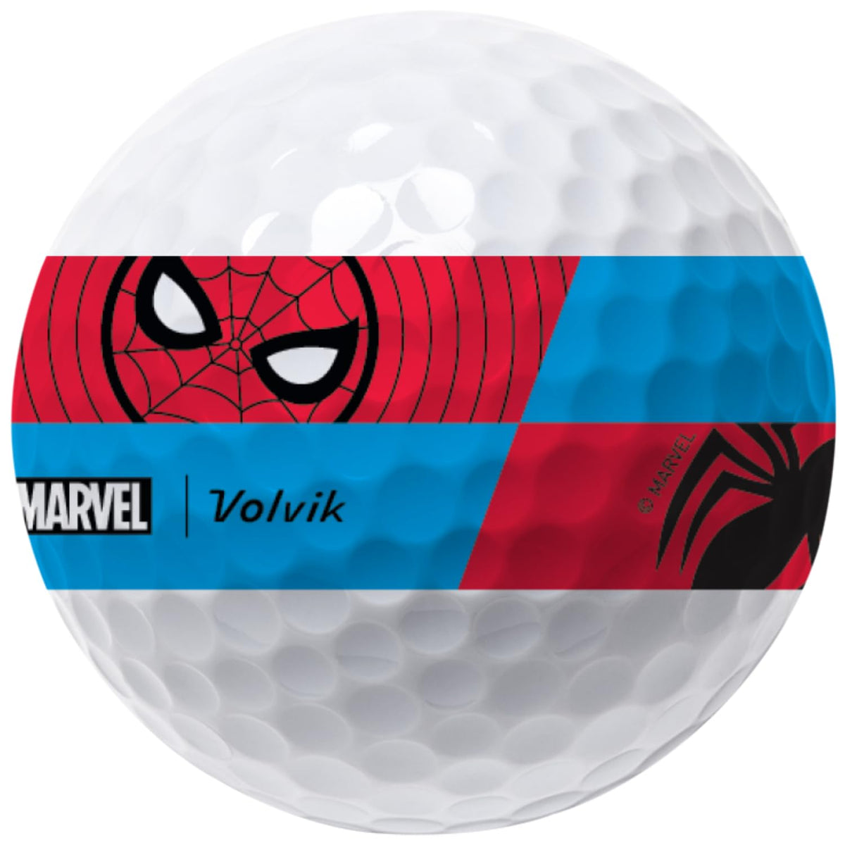 Volvik soft-layer close up shows soft feel and spin management potential.