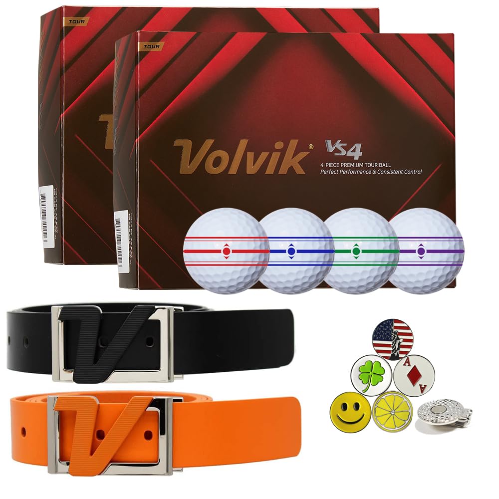 Volvik Tour VS4 golf balls pack ready for long, straight drives