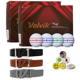 Volvik Tour VS4 premium balls showing consistent distance and control on the course