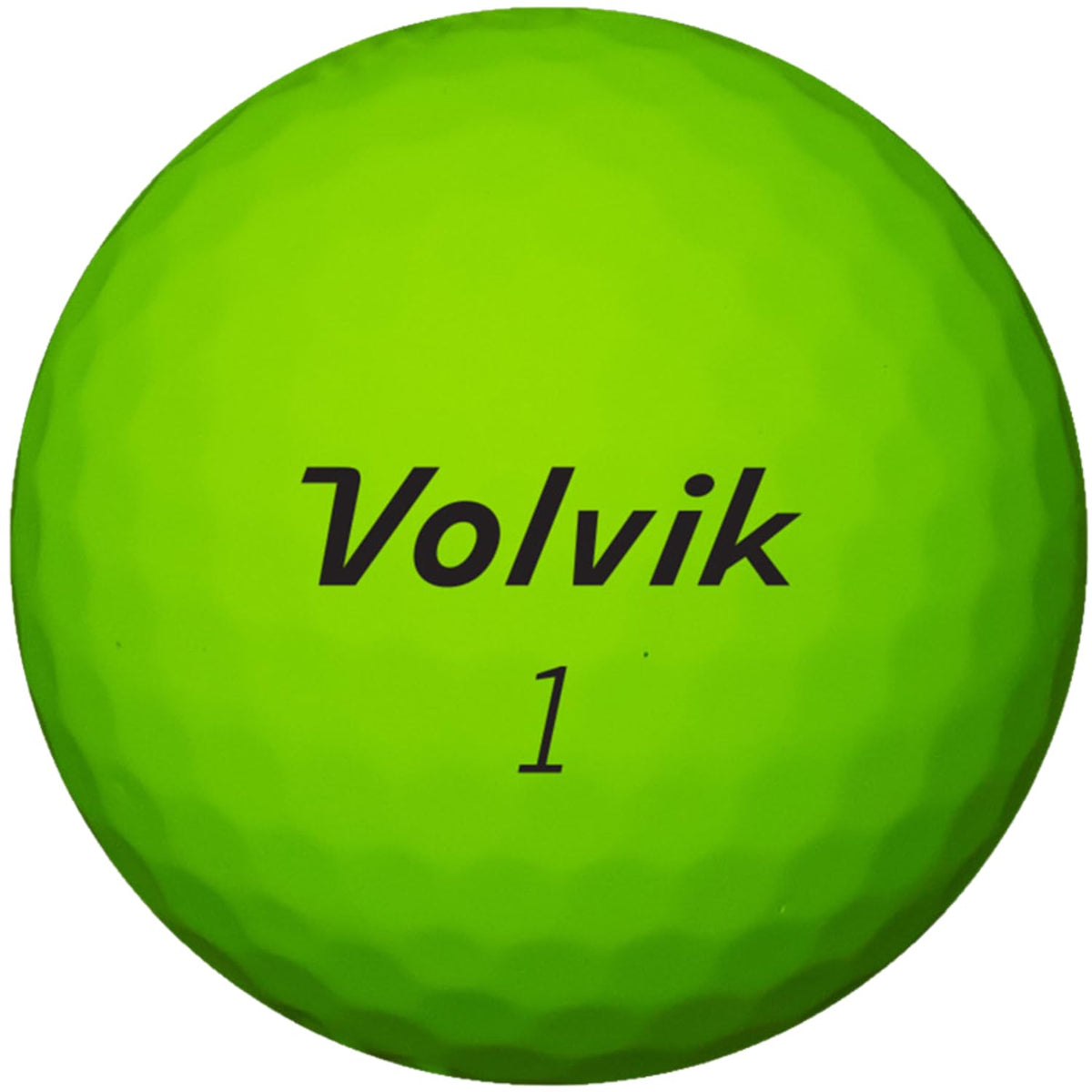 Volvik Vimat ball showing ionomer cover for durability and control