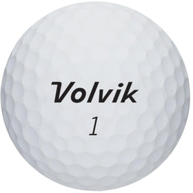 Volvik Vimat Golf Balls White 332-dimple design for stable distance