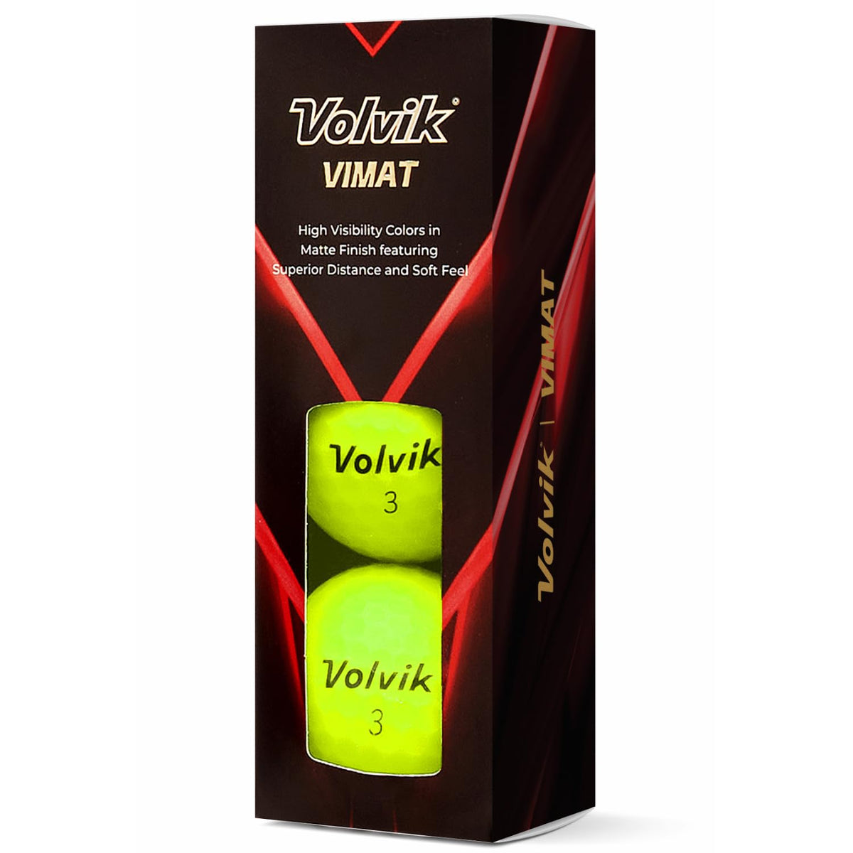 Volvik Vimat Green highlighting ionomer cover durability and control.