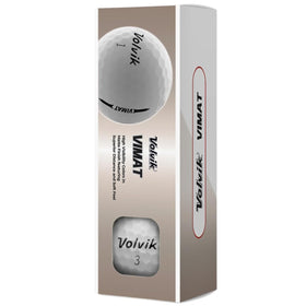 Volvik VIMAT ball showing ionomer cover for durable, reliable control