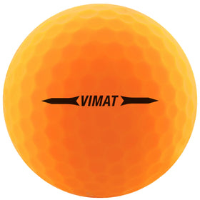 Volvik Vimat orange dimple detail showing aerodynamics and control.