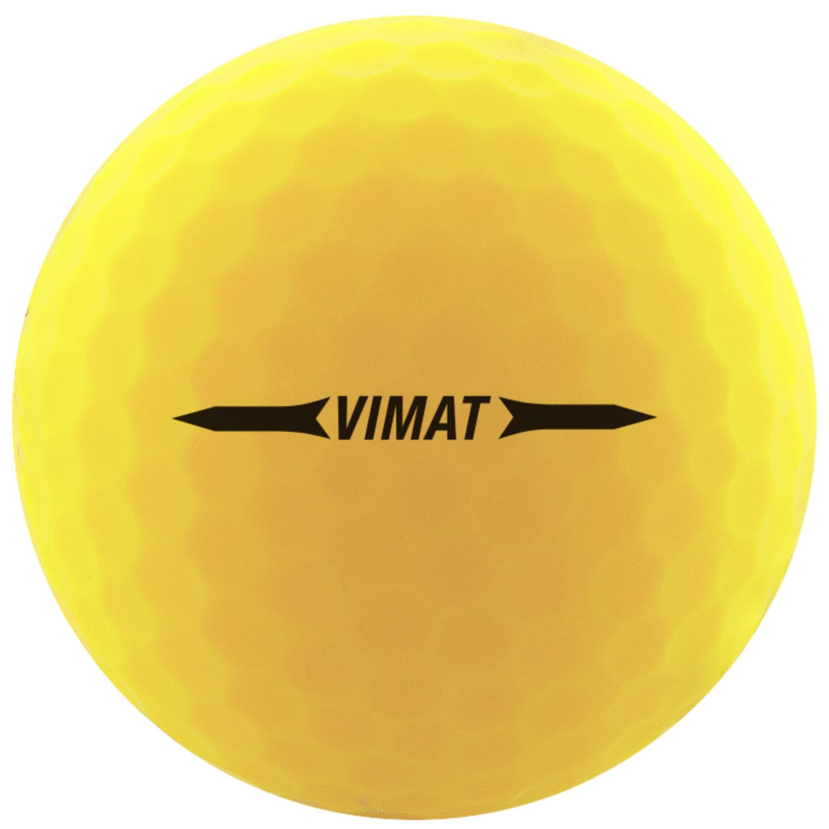 Volvik Vimat Yellow golf balls with soft core for responsive feel and speed