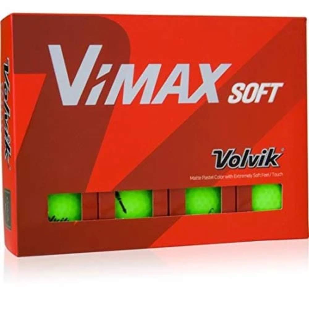 Volvik Vimax Soft on the tee with driver for straighter fairways.