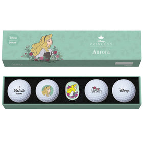 Volvik Vista3 Aurora ball with Disney artwork boosts quick on-course identification.