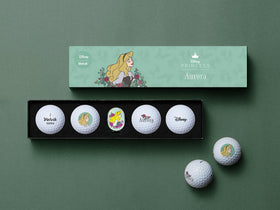 Volvik Disney Princess gift box displaying four balls for easy gift giving.