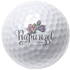 Soft-feel Vista3 ball showing Rapunzel artwork designed for straighter flight and easy tracking.