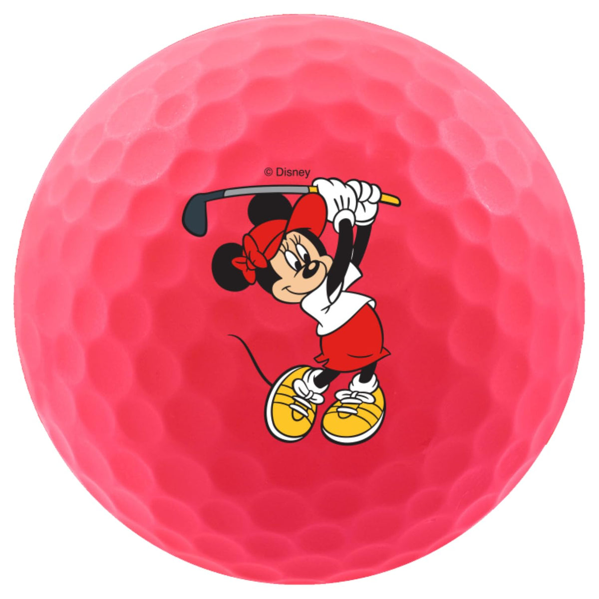 Volvik Vivid 3-piece construction for longer distance and straighter flight